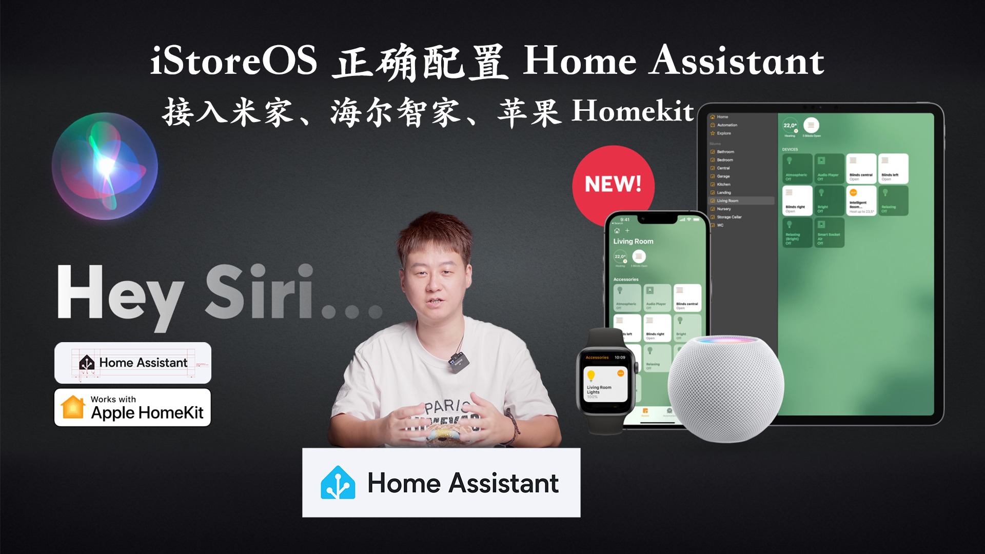 2024陪伴级教程iStoreOS正确配置Home Assistant和接入米家、海尔智家、苹果Homekit-VUM星球